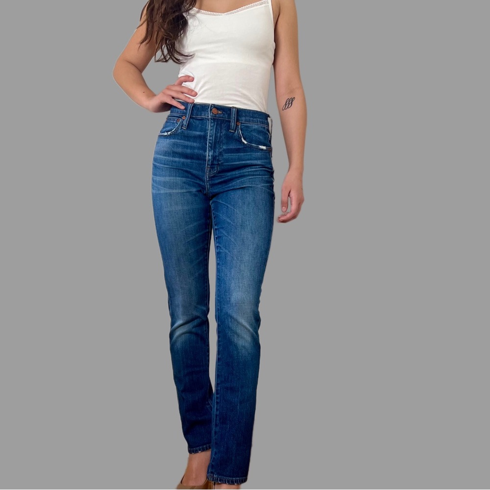 MADEWELL High-Rise Slim BoyJean